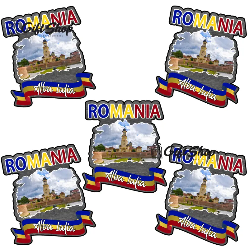 Alba iulia, romania, magnet frigider  mgs165v